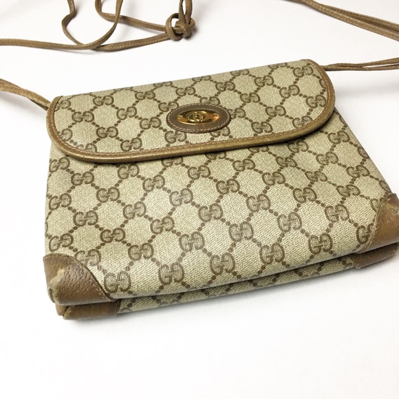 🌸 Beautiful Brown Gucci Vintage Crossbody 🌸 - Picture 3 of 8